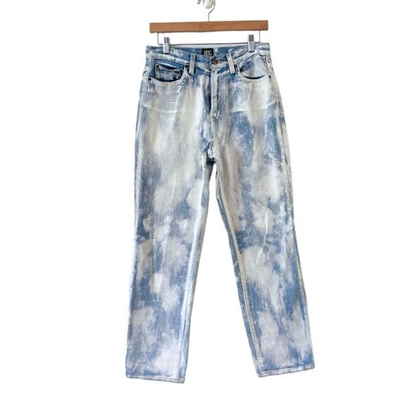 BDG Denim - BDG Urban Outfitters Slim‎ Straight Acid Wash Mid Rise Cotton Jeans, Size 28